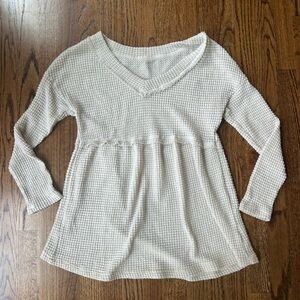 Women’s Waffle Knit Top